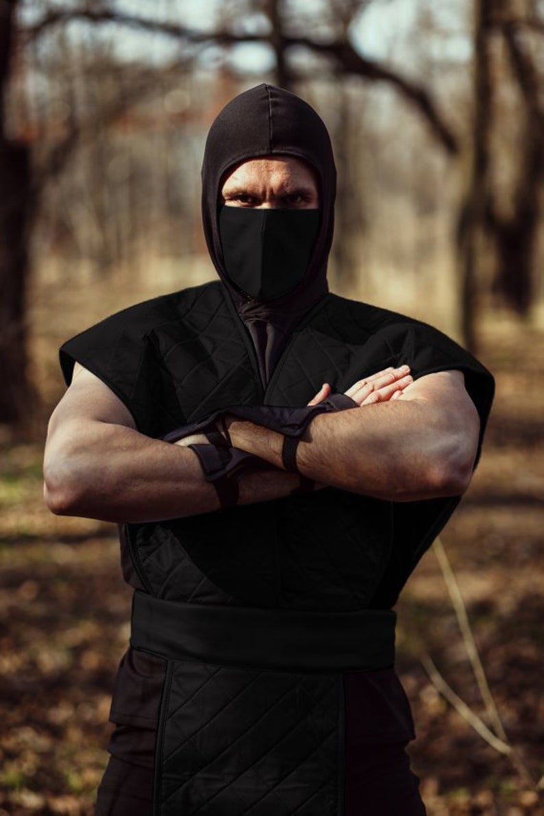 Noob Ninja Cosplay Costume Mortal Kombat Cosplay Outfit Fighter Costum – MJcostume